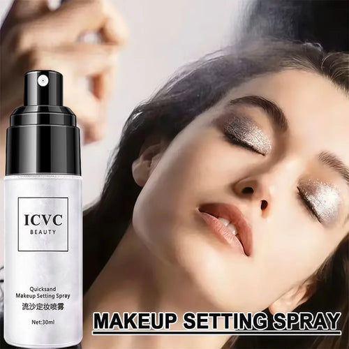 Spray fijador de maquillaje de 30ml, resistente al agua, a prueba de sudor, Control de aceite de larga duración, ajuste de fijación de maquillaje hidratante, cosméticos en aerosol, nuevo