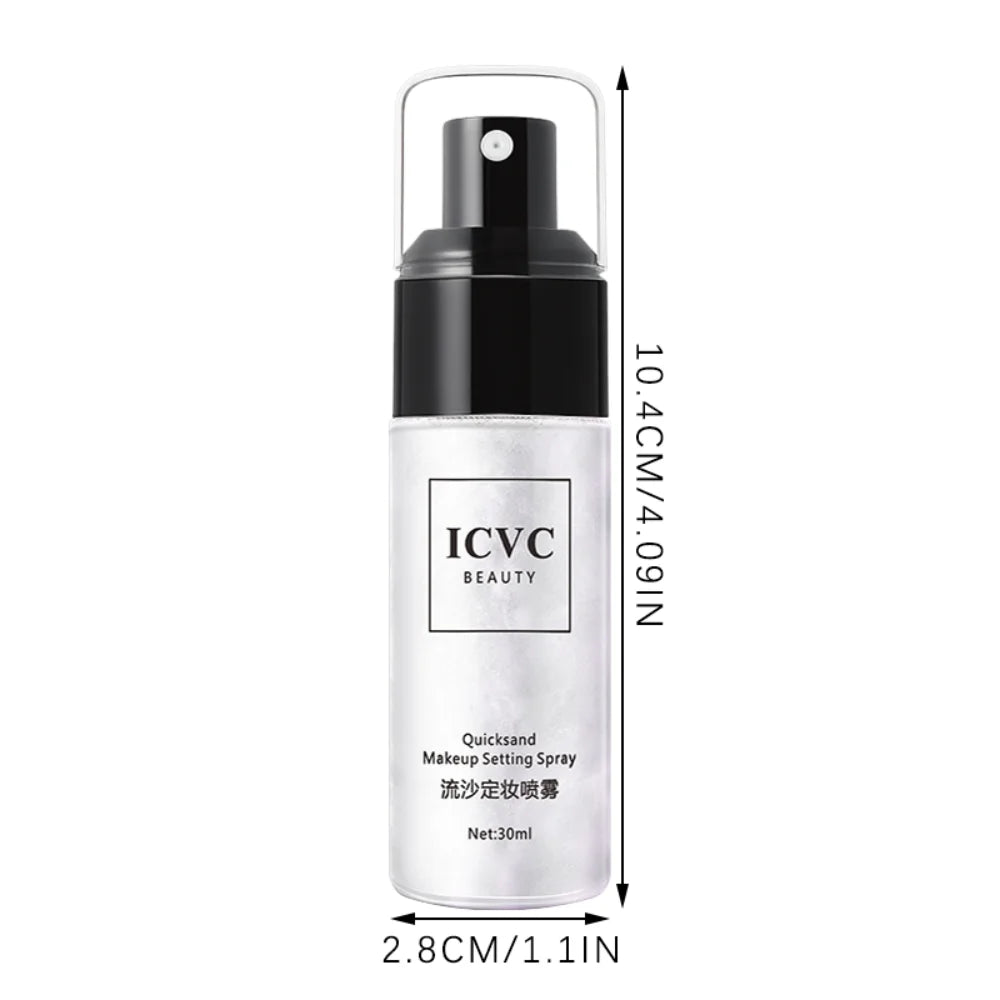 Spray fijador de maquillaje de 30ml, resistente al agua, a prueba de sudor, Control de aceite de larga duración, ajuste de fijación de maquillaje hidratante, cosméticos en aerosol, nuevo